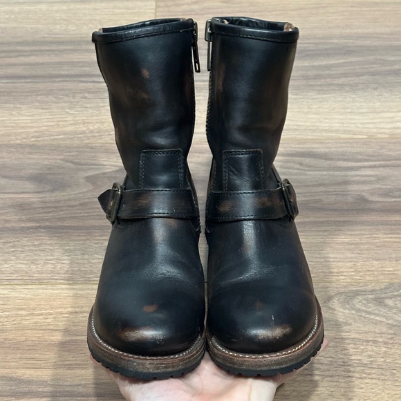 Freebird Carlito Boot in Distressed Black Leather Size 8 - Picture 8 of 16